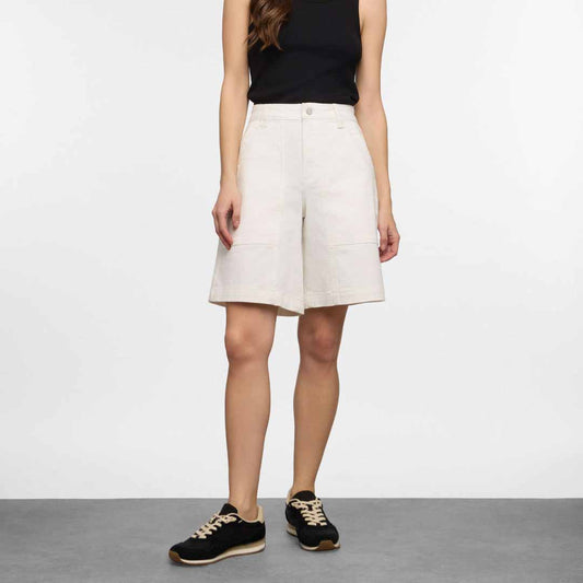 Pantallona të shkurtra Upim ERIN BERMUDA OFF WHITE