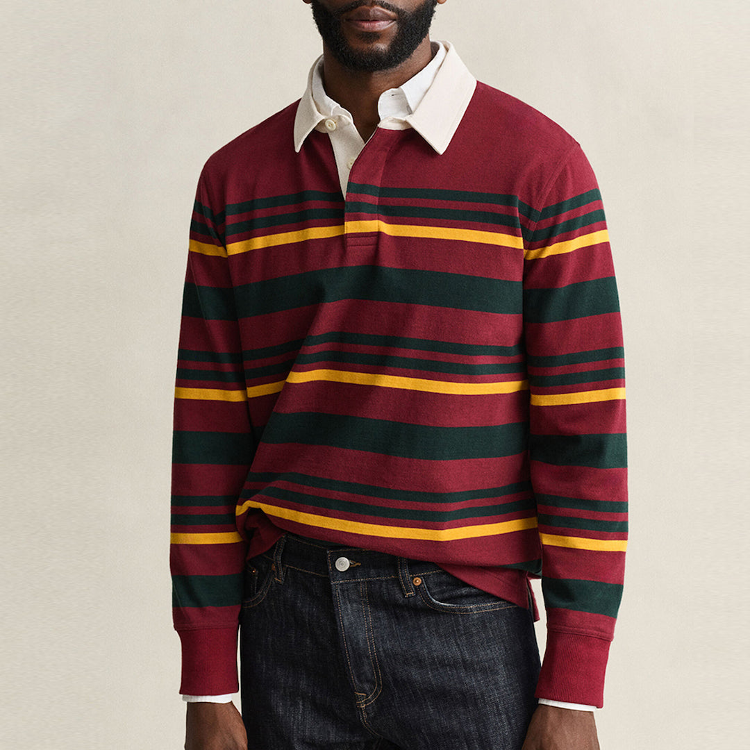 Bluzë Gant STRIPED RUGGER