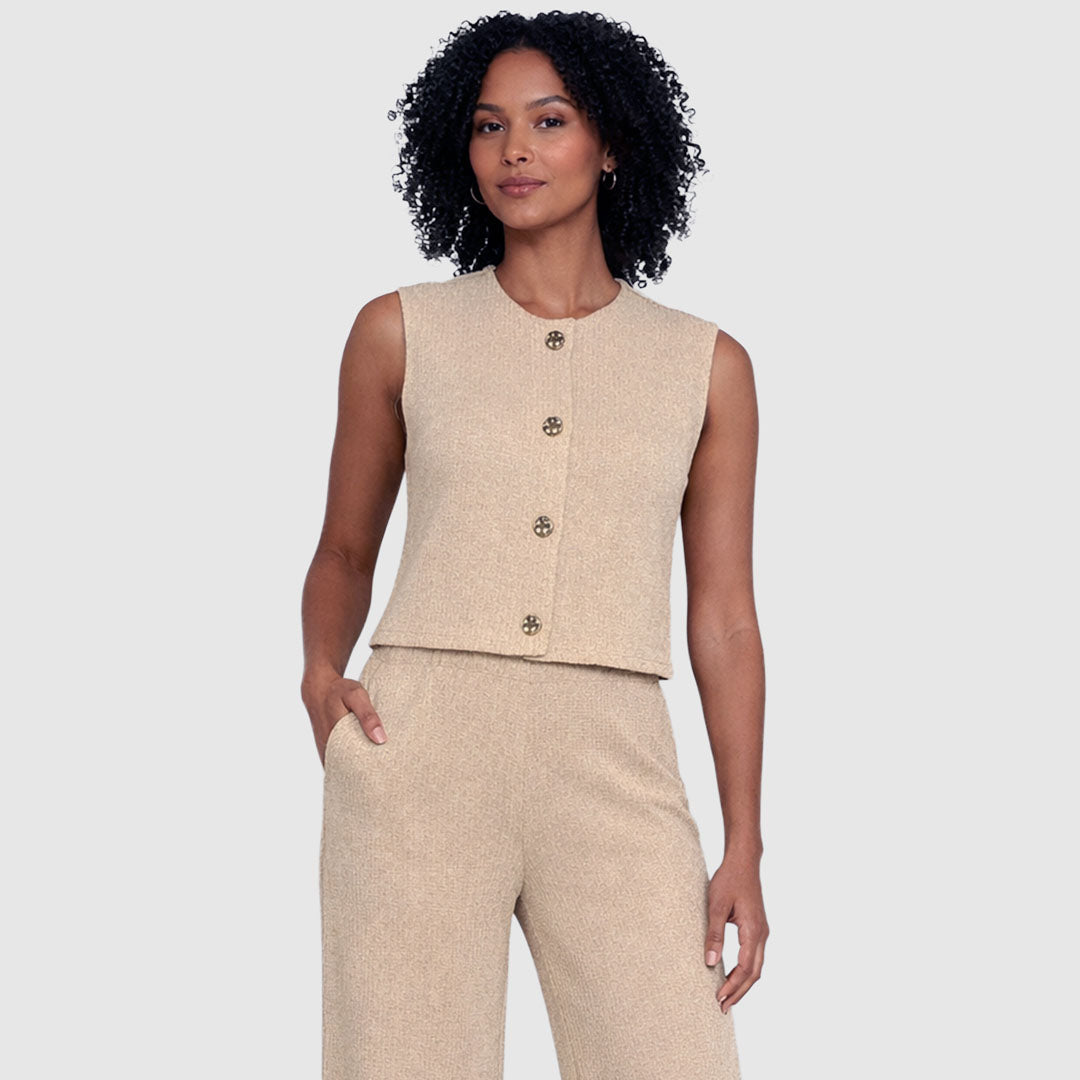 Jelek Only ONLVICKI BUTTON VEST SWT