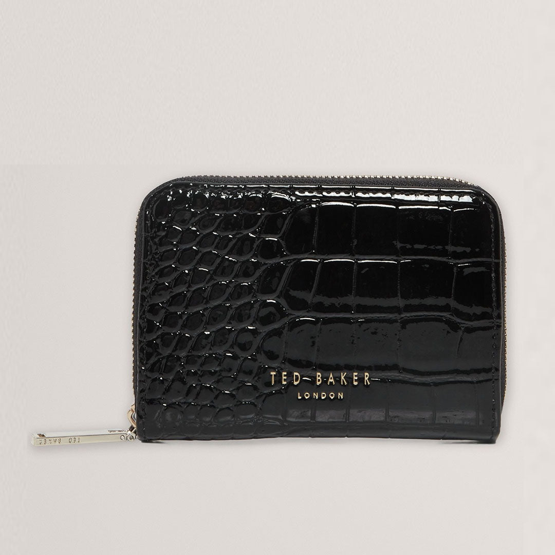 Kuletë Ted Baker Croc Effect Small Zip Around Wall