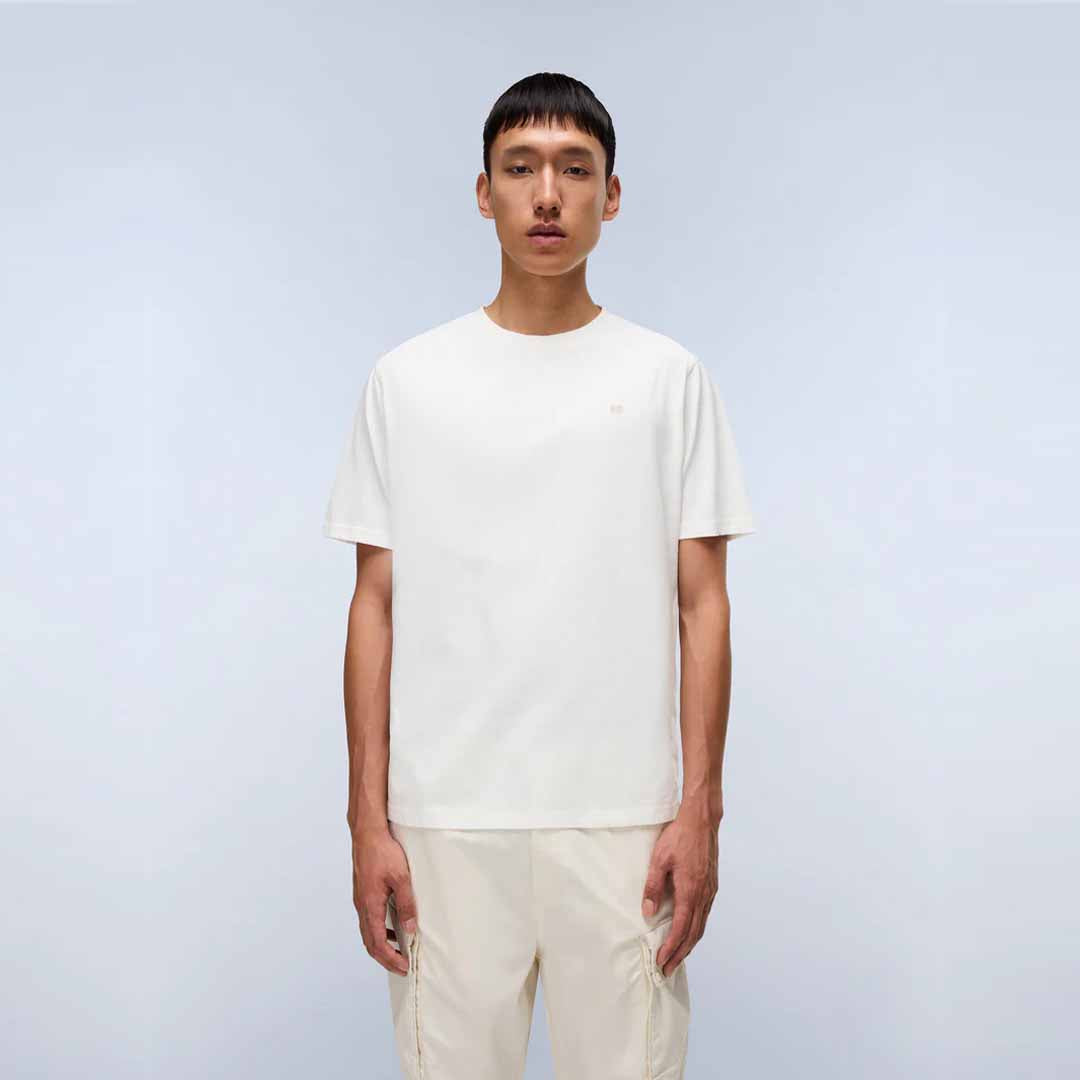 Maicë Napapijri S-NEDLES SS WHITE HERON