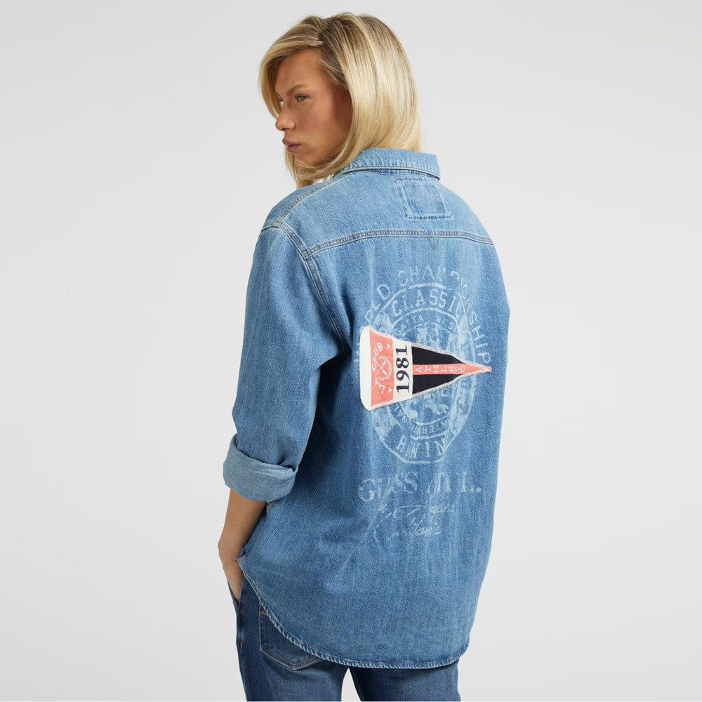 Këmishë Guess M3RH19D4WR1 SPNT