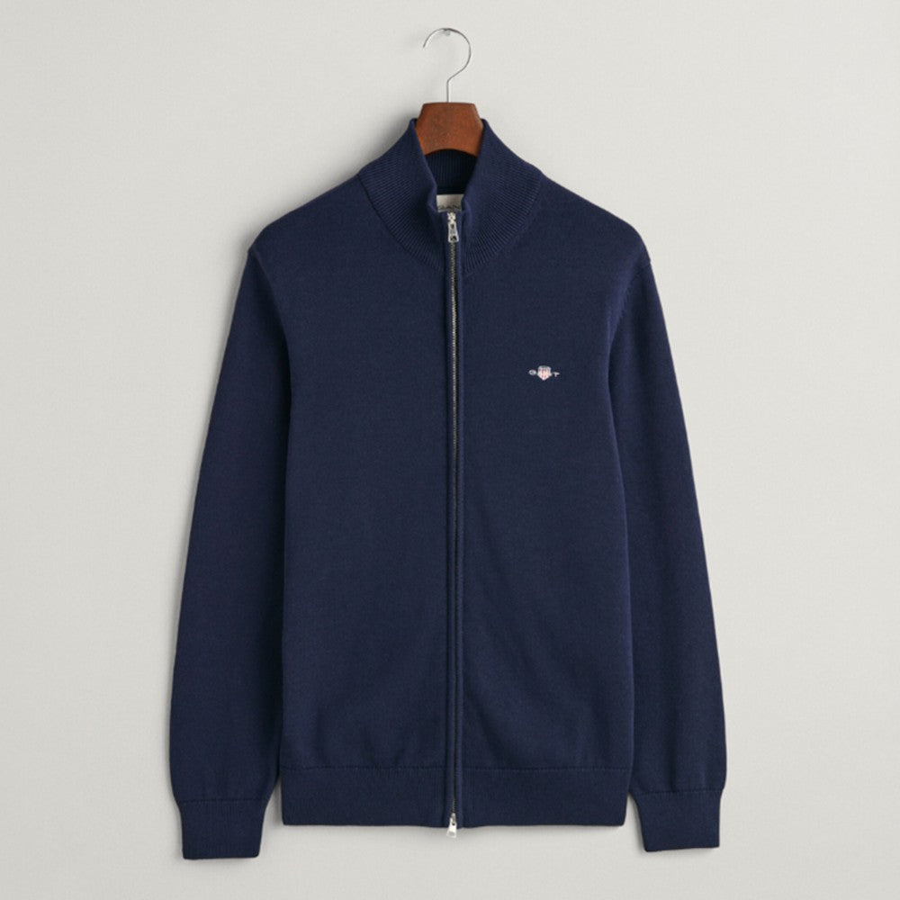 Duks GANT CASUAL COTTON ZIP CARDIGAN