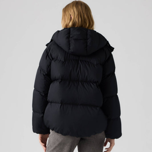 Jakne Levis TATE BUBBLE PUFFER ANTHRACITE NIGHT NY