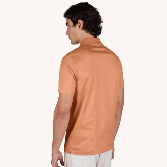 Maicë Paul & Shark MEN'S KNITTED COTTON POLOSHIRT