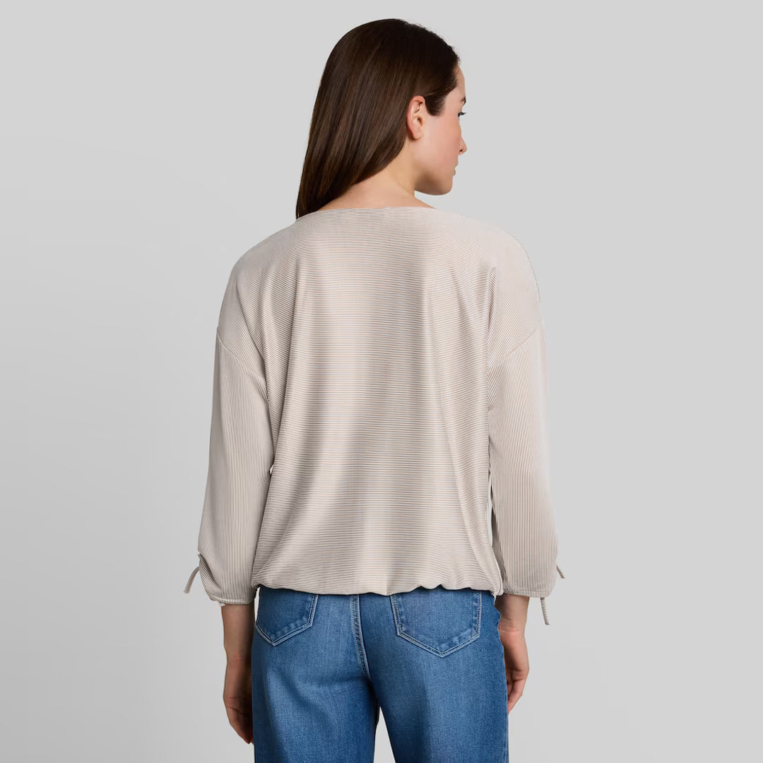 Bluzë Tom Tailor structured stripe T-