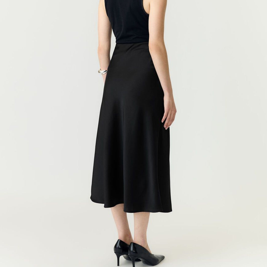 Fund Y.A.S YASPELLA HW MIDI SKIRT S. NOOS