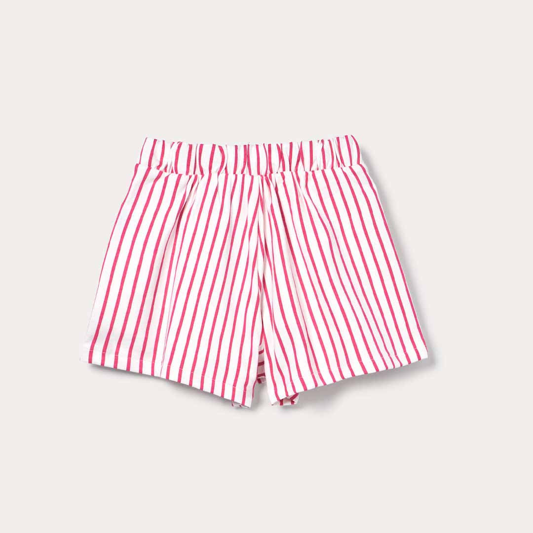 Shorce Blukids SKORT WHITE/RED STRIPES