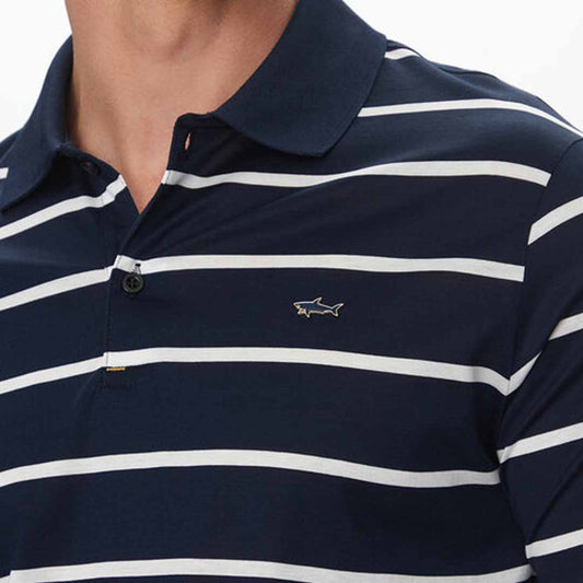Maicë Paul & Shark MEN'S KNITTED COTTON POLOSHIRT