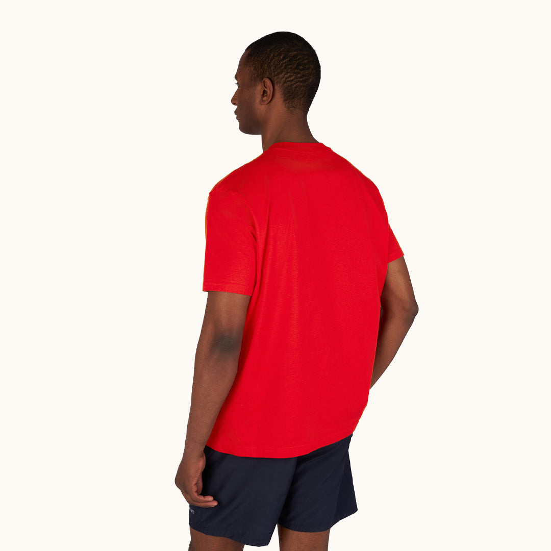 Maicë Paul & Shark MENS KNITTED COTTON T-SHIRT