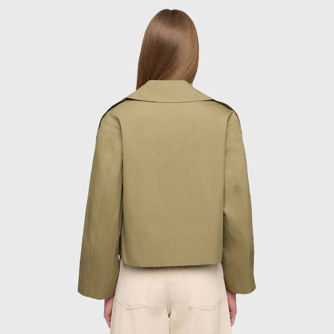 Jakne Upim J304 TRENCH  MILITARY GRE