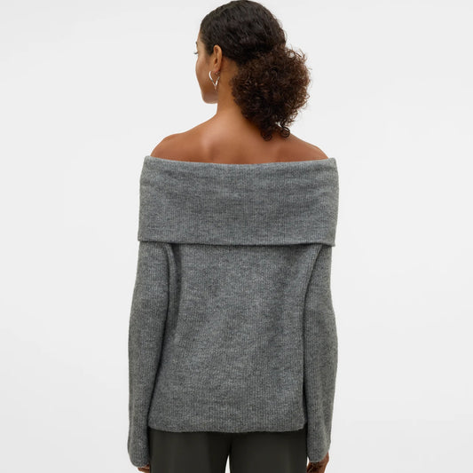 Bluzë VERO MODA VMERA LS OFF SHOULDER PULLOVER GA