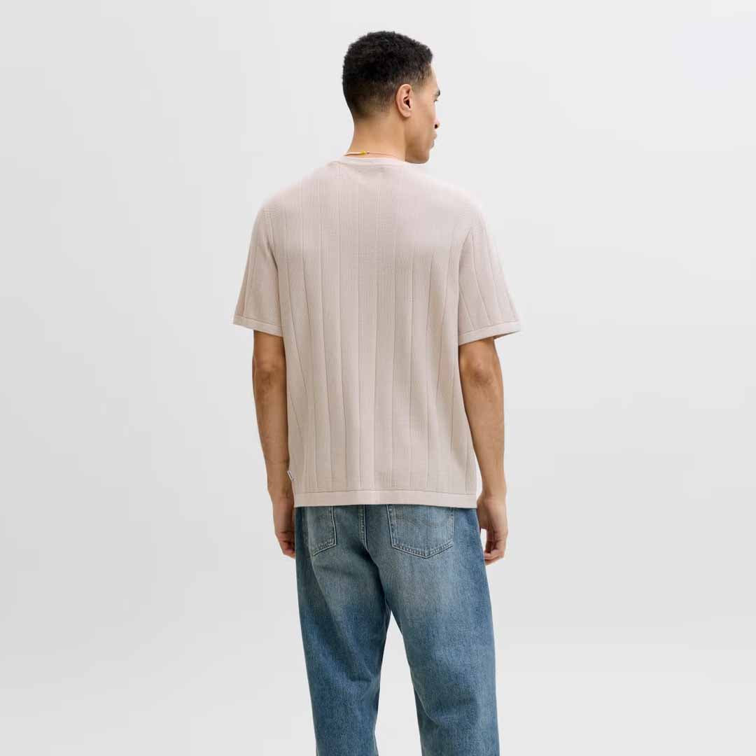 Maicë Jack & Jones JJEBRADLEY KNIT TEE SS LN
