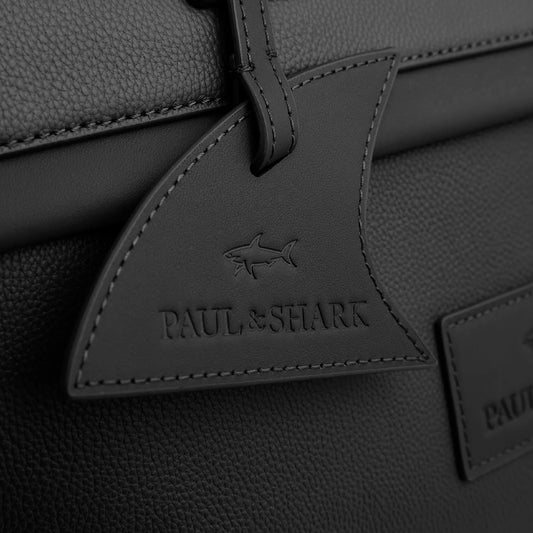 Qantë Paul & Shark MENS WOVEN LEATHER BAG