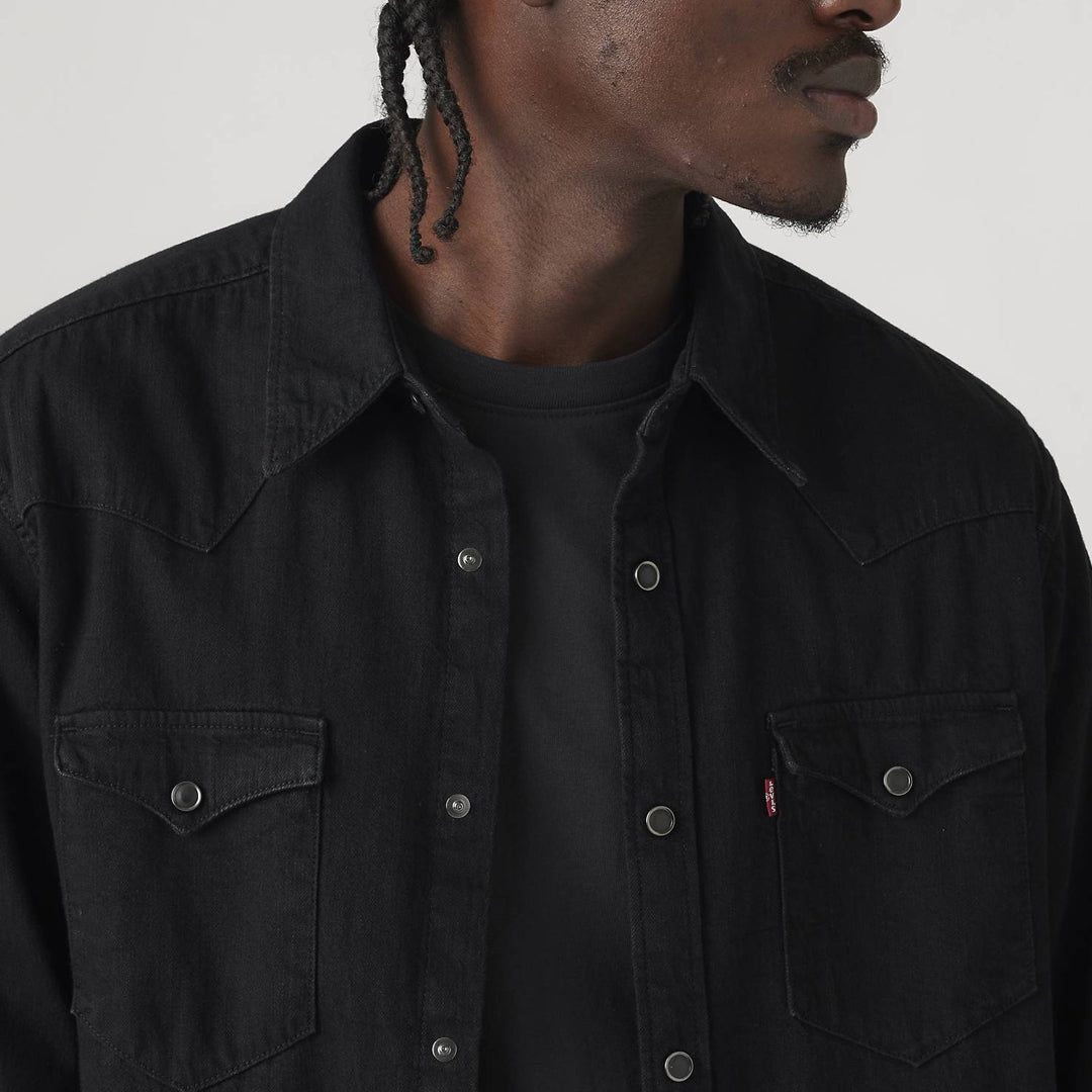 Këmishë LEVIS BARSTOW WESTERN STANDARD MARBLE BLAC