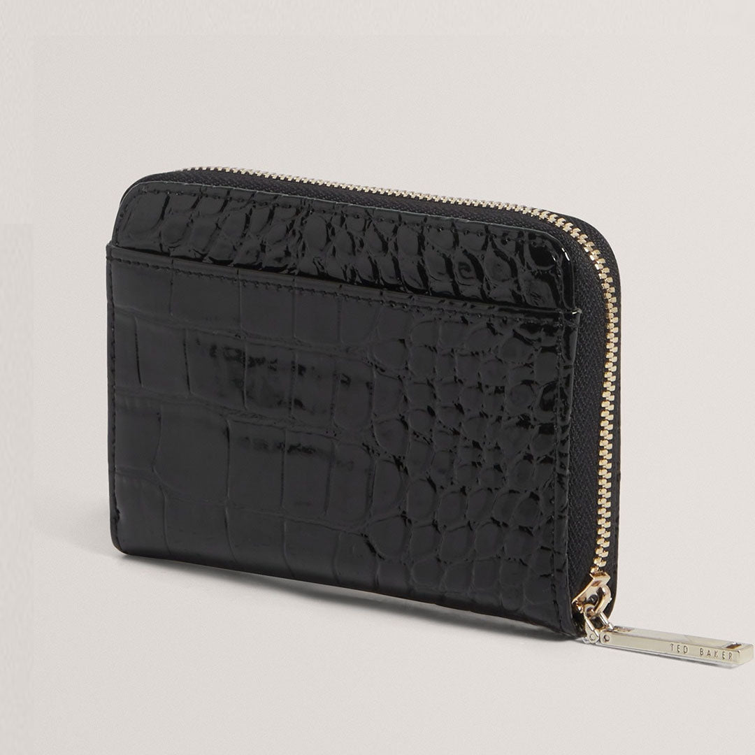 Kuletë Ted Baker Croc Effect Small Zip Around Wall