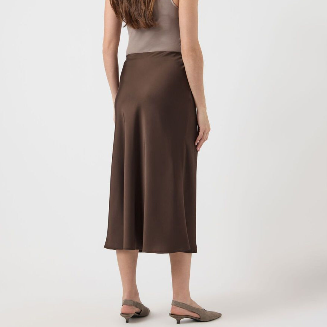Fund Y.A.S YASPELLA HW MIDI SKIRT S. NOOS