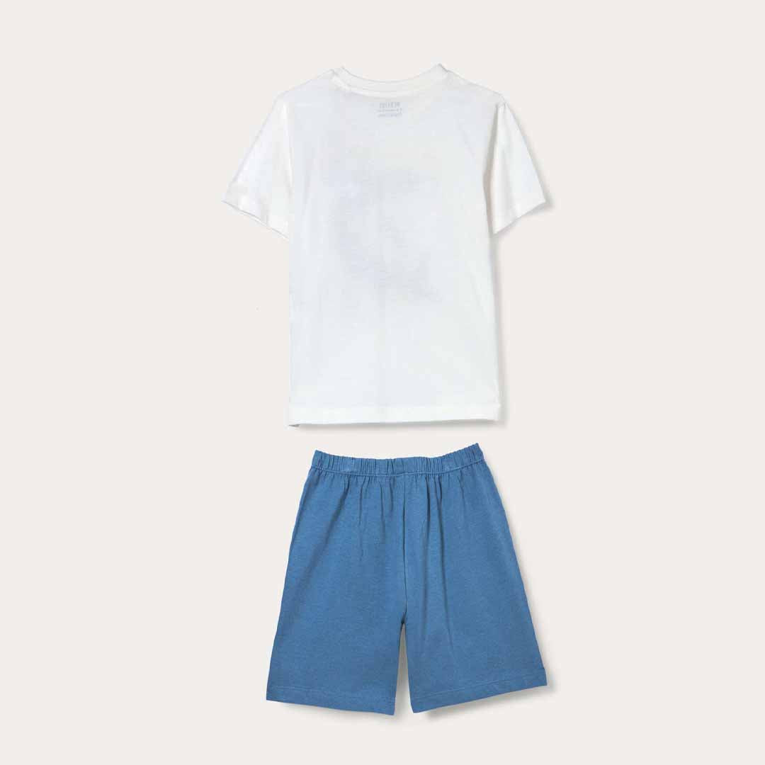 Pizhame Blukids SHORT PYJAMA PANNA/BLU