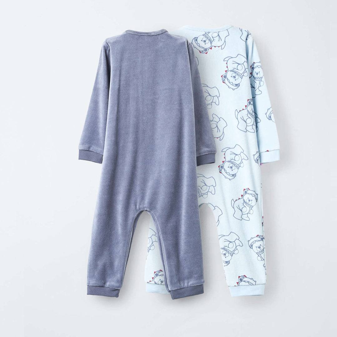 Bluzë Blukids OVERALLS WITH FOOT FALL