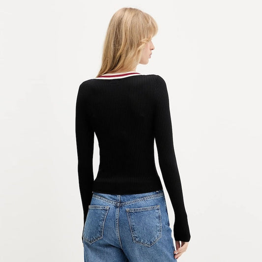 Bluzë GUESS JEANS GJ LS VN RIB SWTR