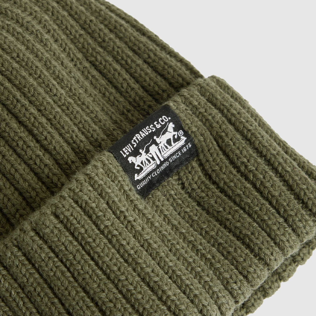 Kapelë Levis SUNSET BEANIE OLIVE NIGHT
