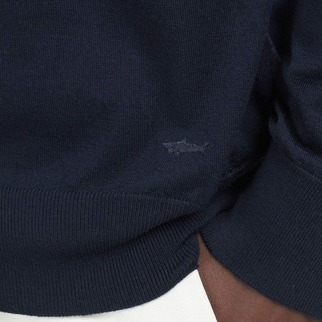 Bluzë PAUL & SHARK MENS KNITTED WOOL ROUNDNECK SWE