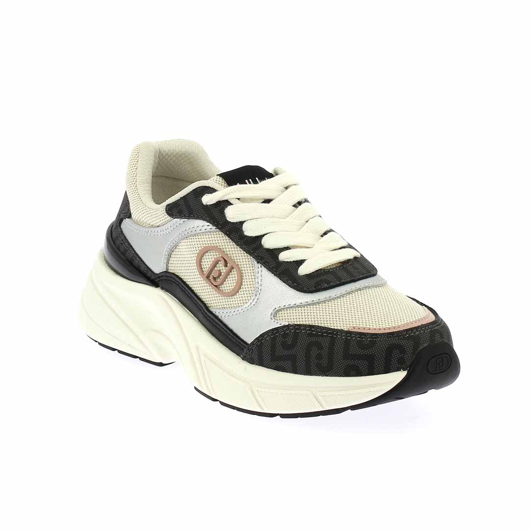 Patikë Liu Jo LJ01 01 - SNEAKER PRINTED LEATHER/CA 2