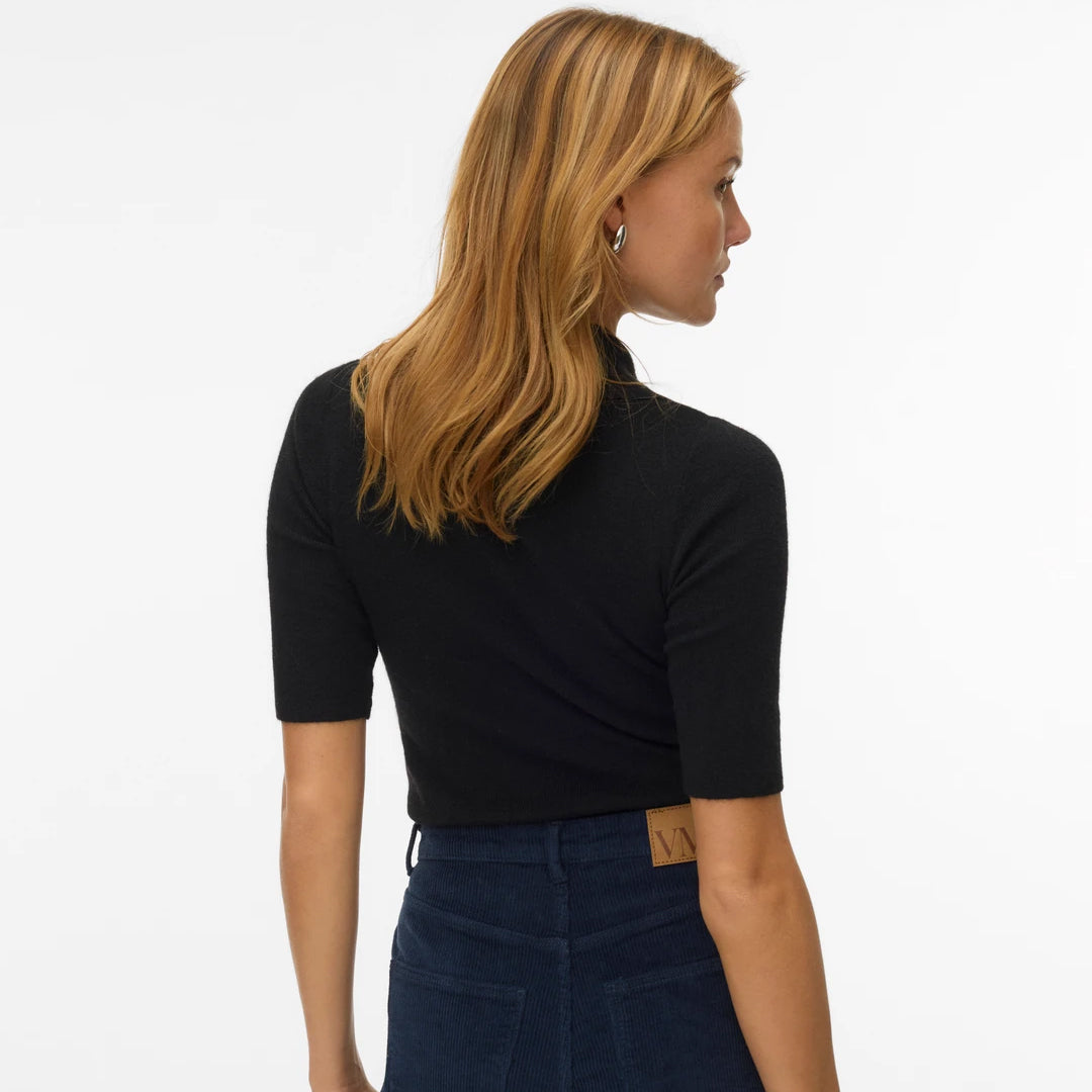 Bluzë VERO MODA VMMARINA 2/4 POLONECK PULLOVER