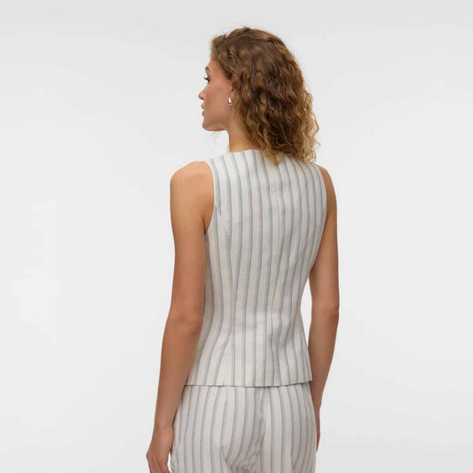 Jelek Vero Moda VMMIONA SL STRIPED WAISTCOAT