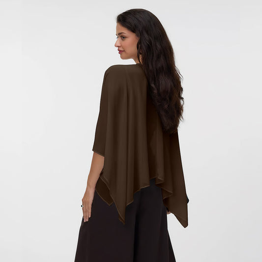 Bluzë Vero Moda VMADALYN CAPE TOP WVN EXP