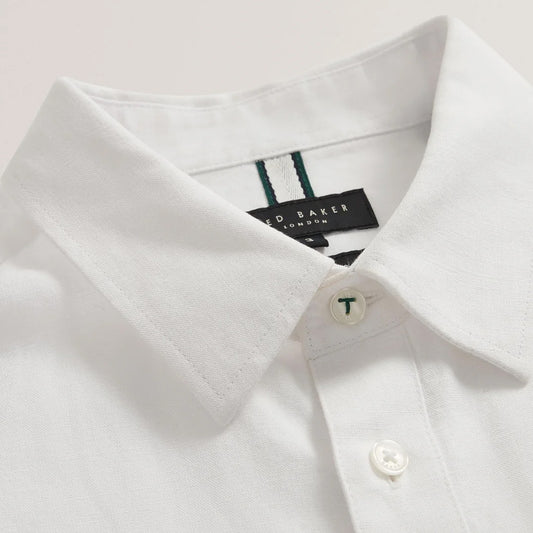 Këmishë TED BAKER LS Regular Linen Shirt