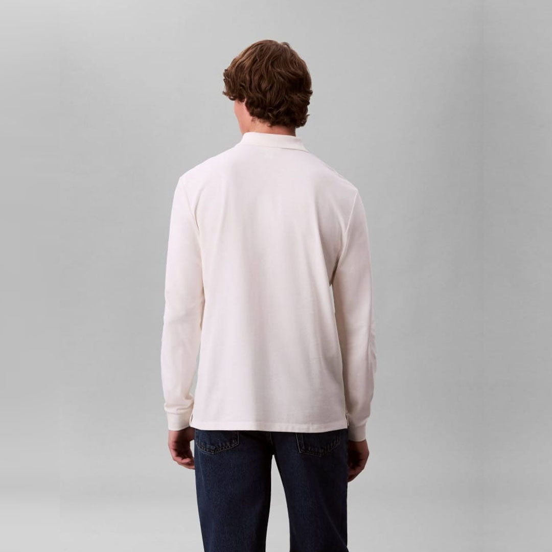 Bluzë Calvin Klein LS CASUAL PIQUE POLO