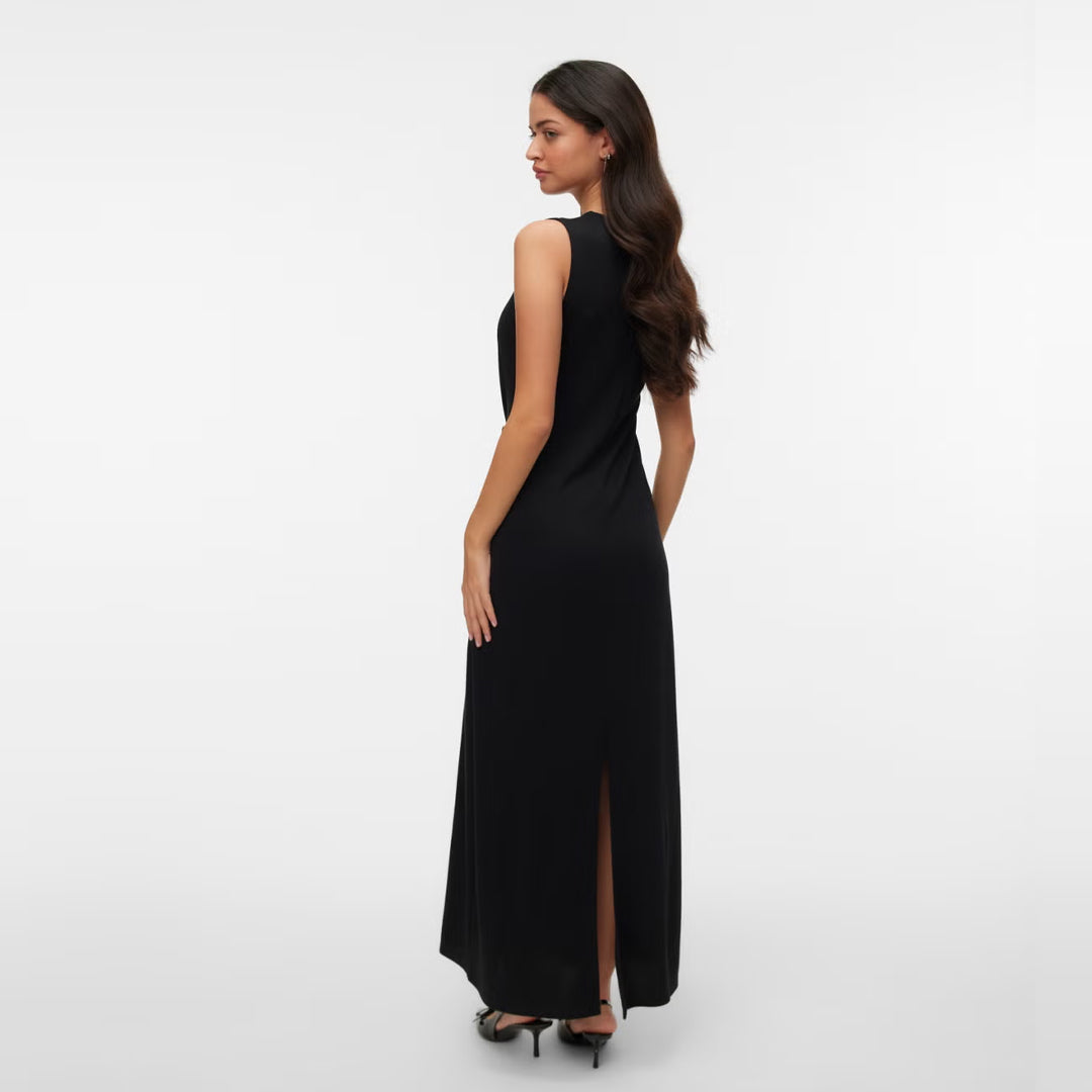 Fustan Vero Moda VMVIRA SL O-NECK ANKLE DRESS JRS