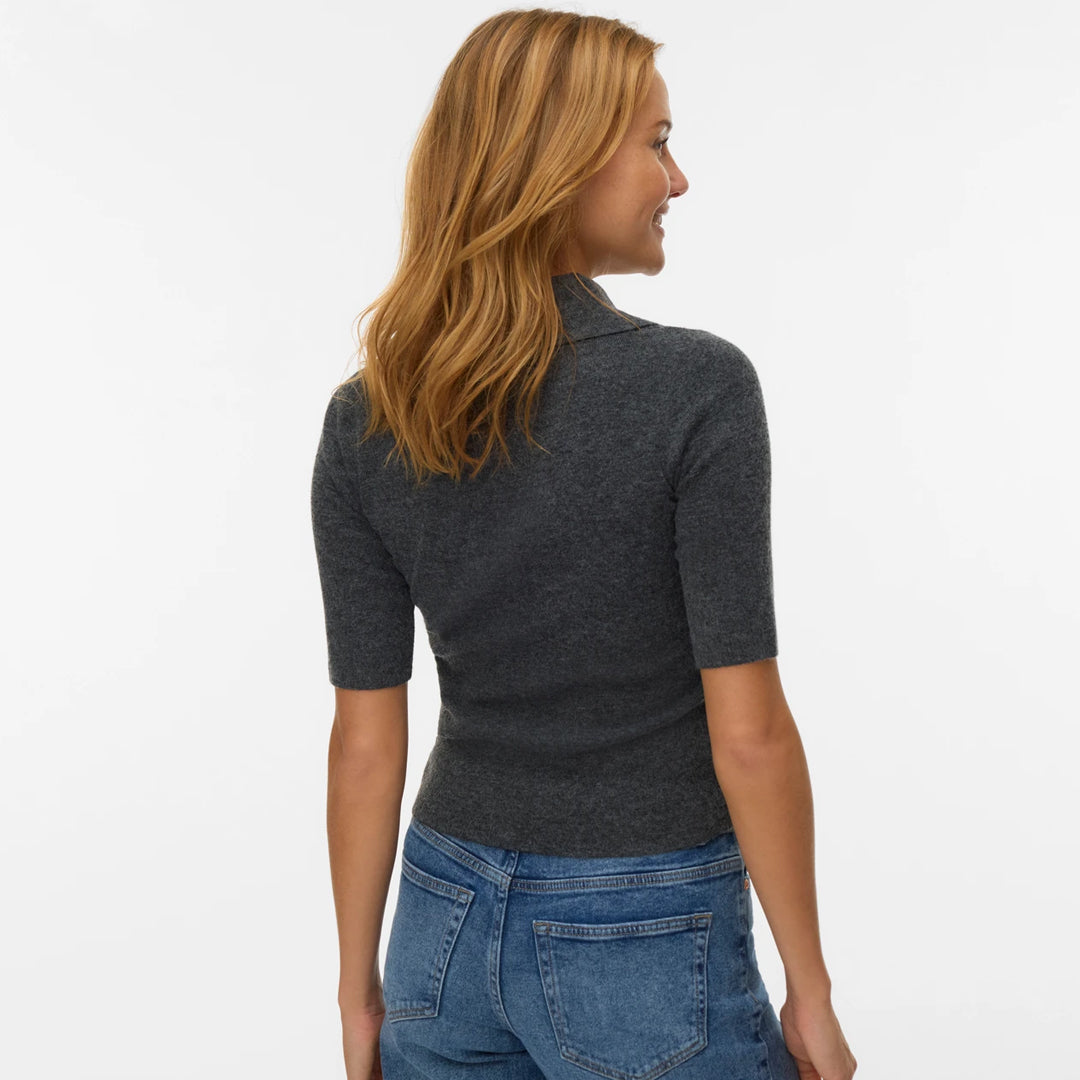Bluzë VERO MODA VMMARINA 2/4 POLONECK PULLOVER