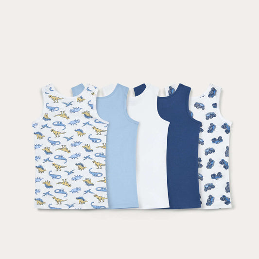 Maicë Blukids PK 5 VESTS 3 MULTICOLOR