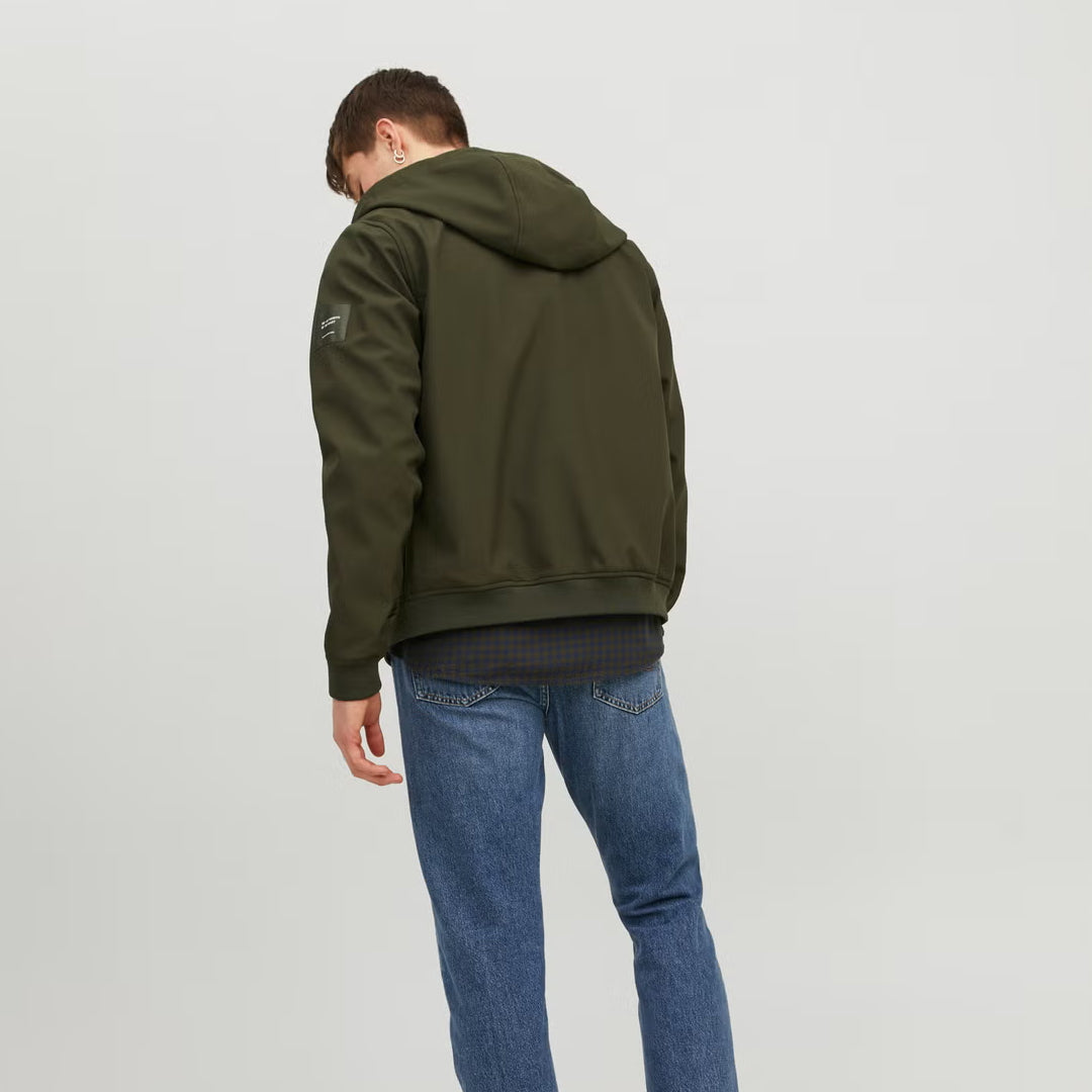 Jakne JACK & JONES JJEBASIC SOFTSHELL HOOD NOOS