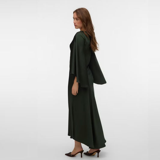 Fustan Vero Moda VMKAMILE WIDE SLEEVE ANKLE DRESS