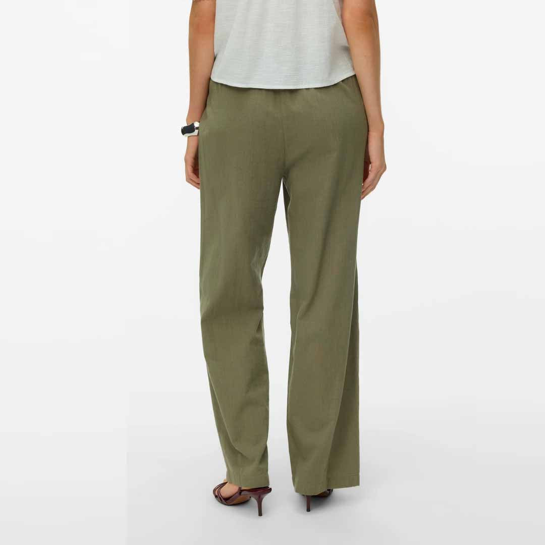 Pantallona Vero Moda VMCAIA MW WIDE PANT WVN NOOS