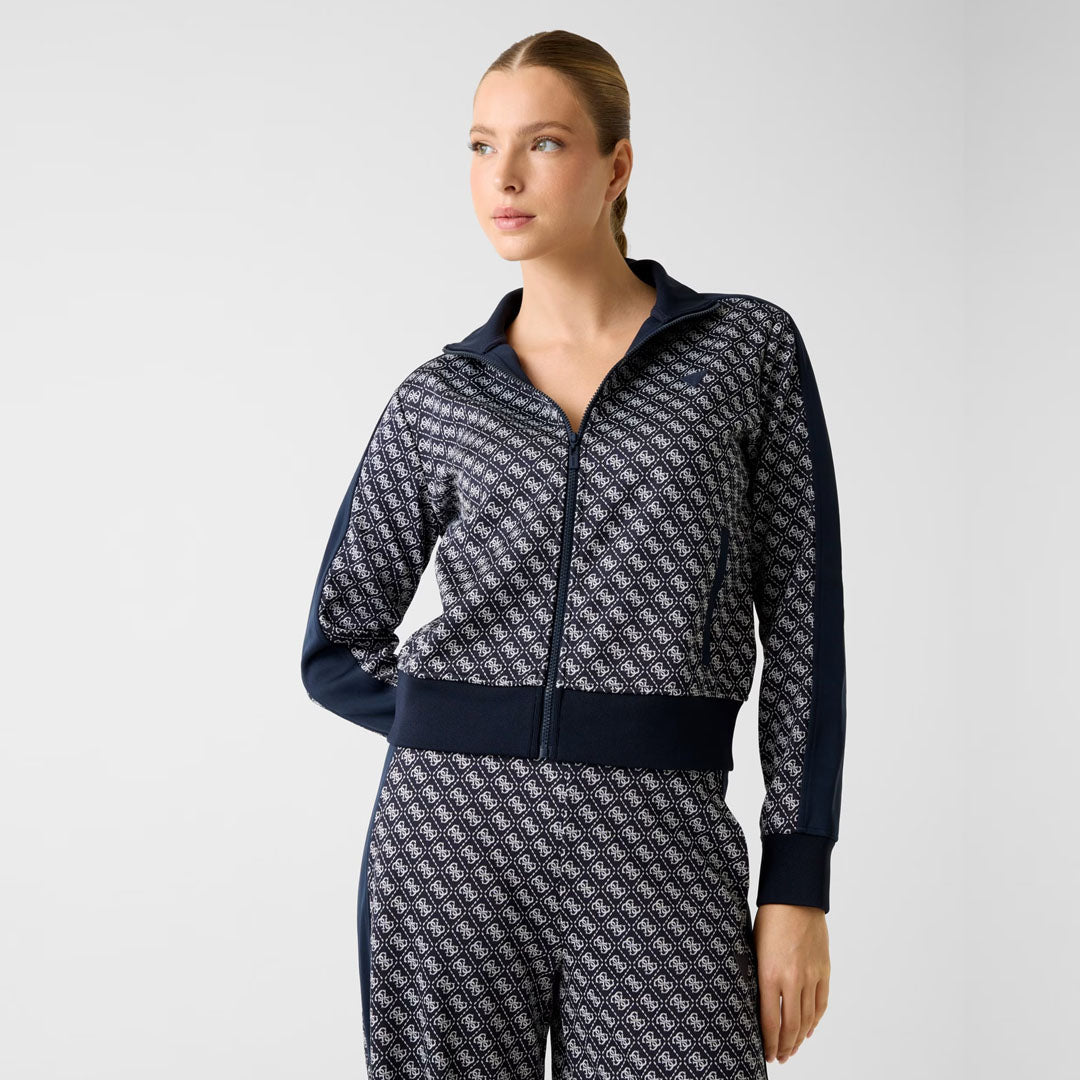 Duks GUESS MAYA 4G FULLZIP SWEATSHIRT
