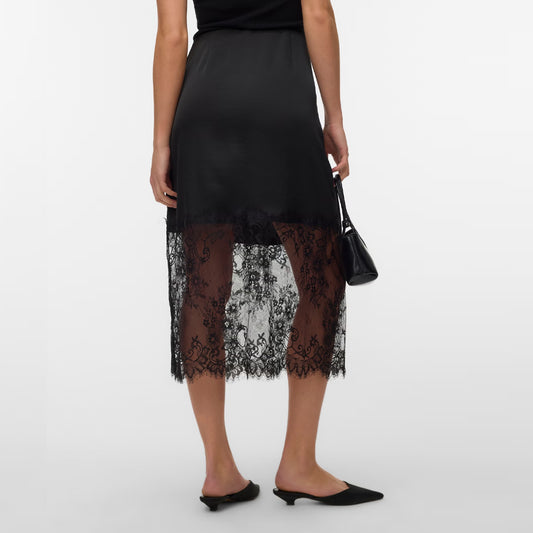 Fund Vero Moda VMOLLIE LACE HW 7/8 SKIRT WVN