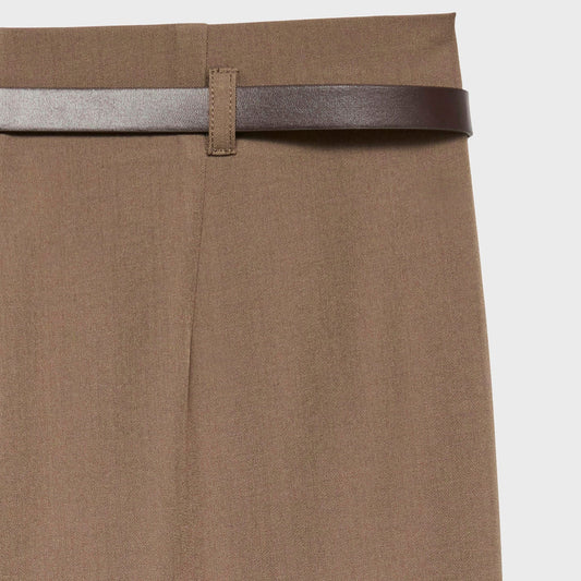 Pantallona VERO MODA VMALESSIA MW 7/8 BELT PANT