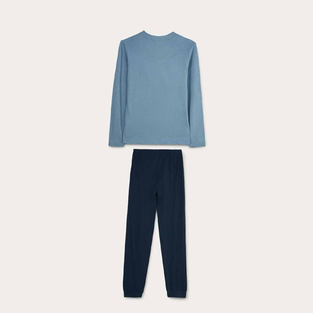 Pizhame Blukids LONG PYJAMA  LIGHT BLUE