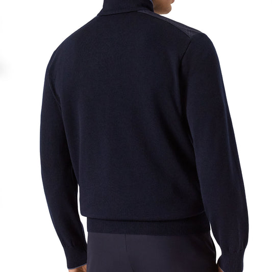 Bluzë PAUL & SHARK MENS KNITTED WOOL ZIPPED SWEATE