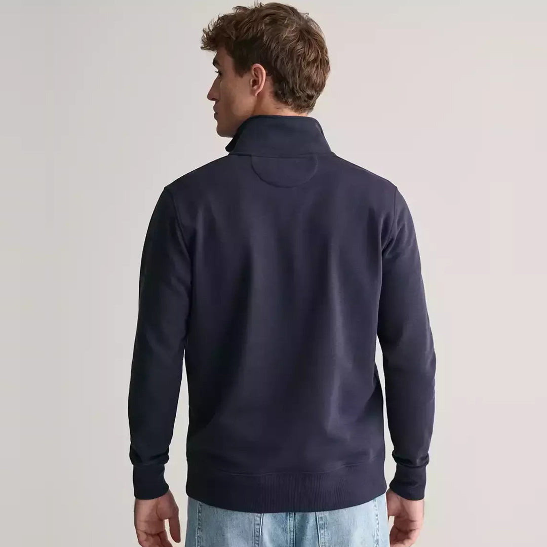 Duks Gant REG SHIELD HALF ZIP SWEAT