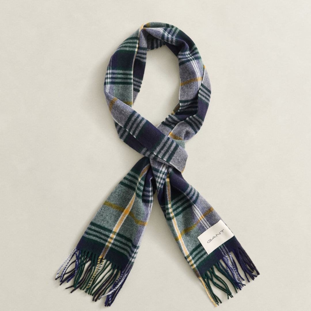 Shallë Gant CHECKED WOOL SCARF