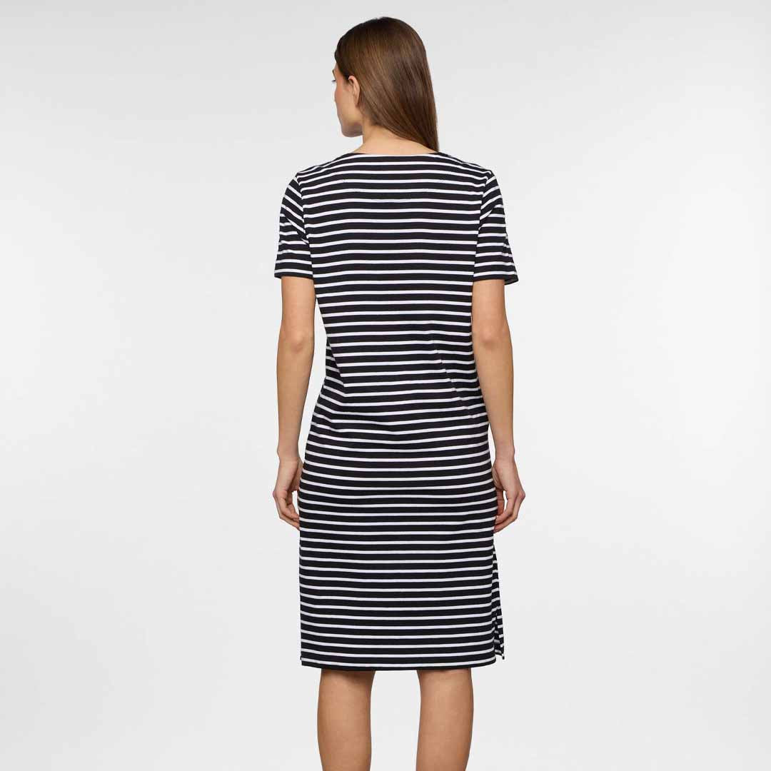 Fustan Upim IW DR20 STRI NERO/BIANCO