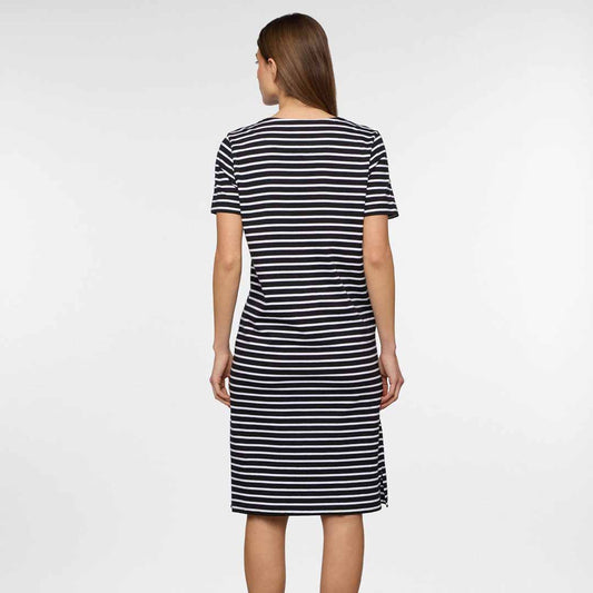 Fustan Upim IW DR20 STRI NERO/BIANCO