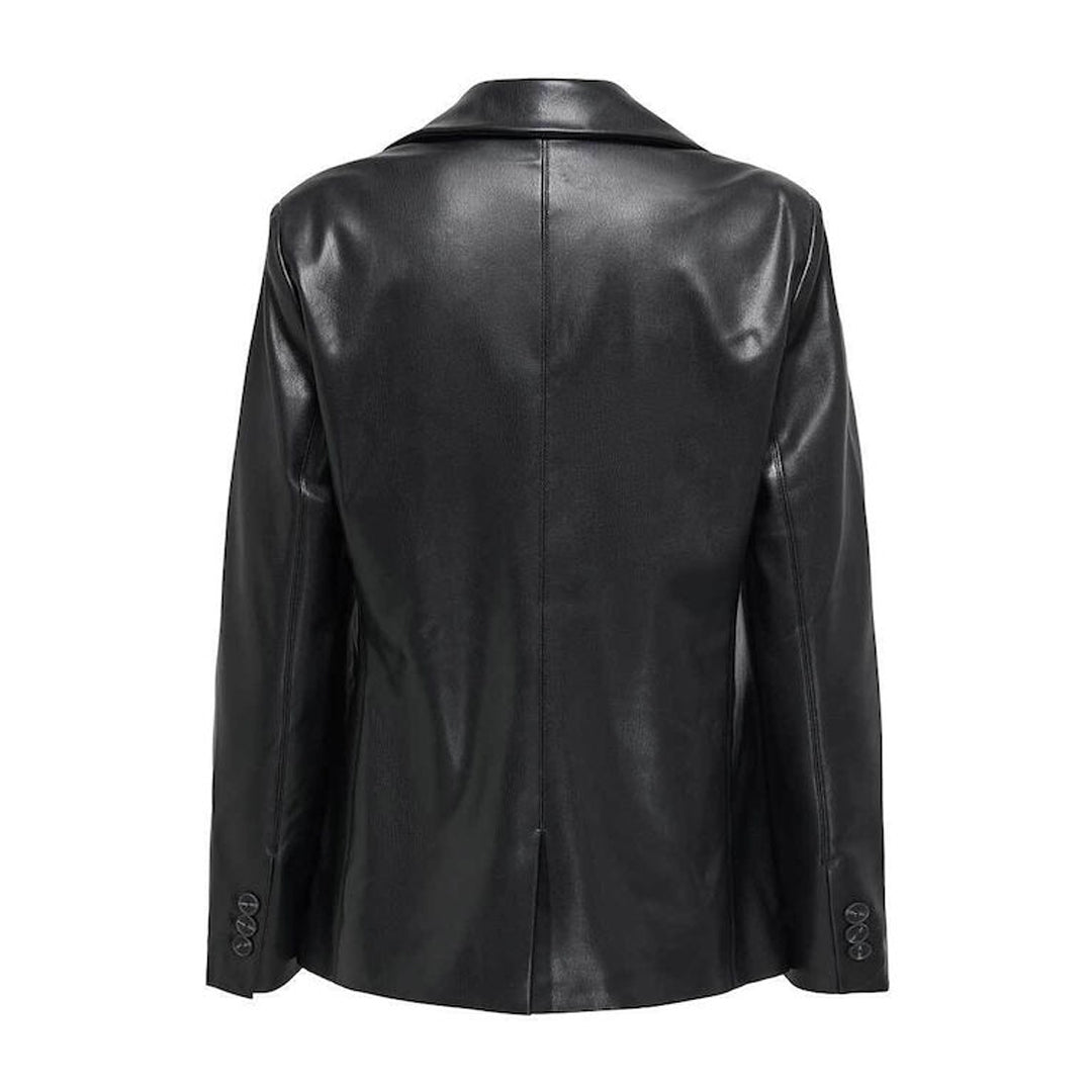 Sako ONLY ONLVERONA FAUX LEATHER FIT BLAZER CC OTW