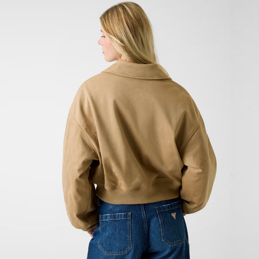 Jakne Guess Jeans GJ FAUX SUEDE BOMBER