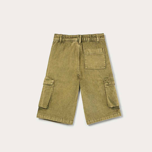 Shorce Blukids DENIM SHORT  BROWN RICE